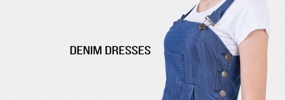 Denim Dresses for Women