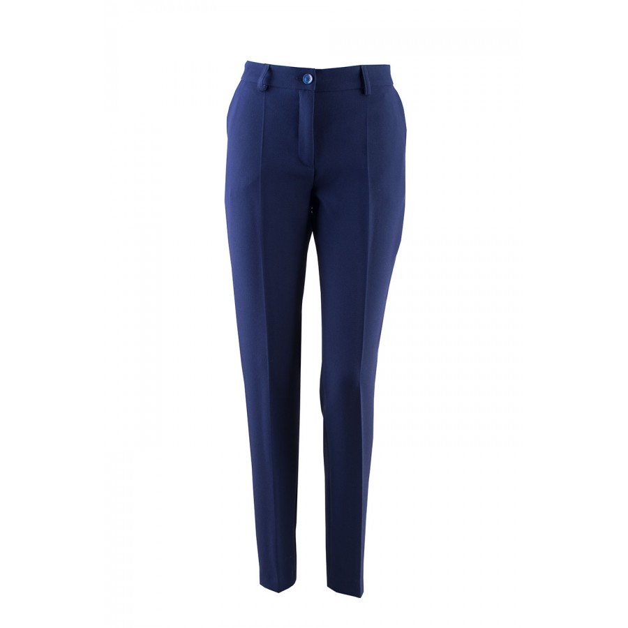 Pantaloni eleganti de toamnă de damă cu croială clasică 24525 / 2024