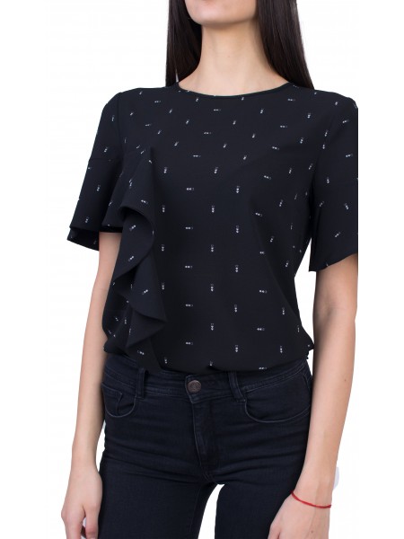 Black Women's Blouse B 21112 / 2021