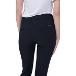 Pantaloni sport negri de damă 22214 / 2022