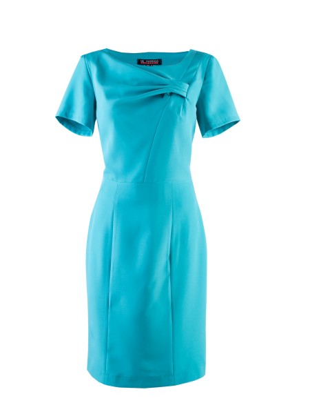 Sophisticated Turquoise Dress for Formal Events 24130 / 2024