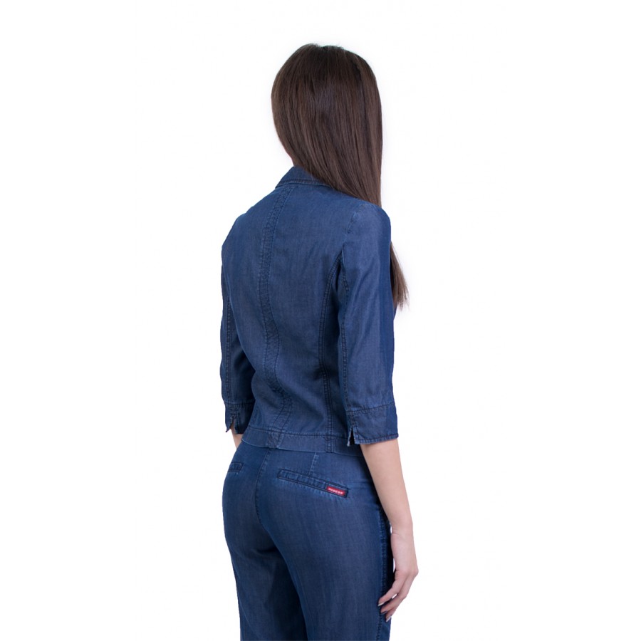 Women's Elegant Denim Jacket 17170